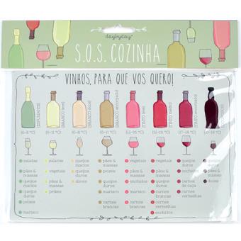 Íman Magnético Day by Day SOS Cozinha - Vinhos Para Que Vos Quero