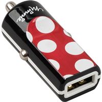 Carregador Isqueiro TRIBE 2.4A - Disney Minnie