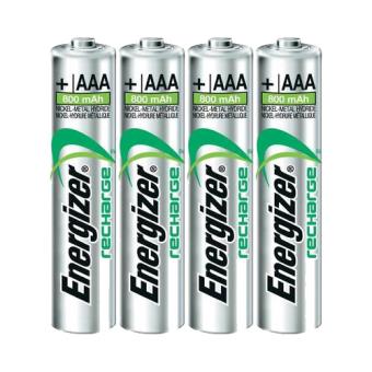 Energizer Pilhas Recarregáveis AAA HR03 800mAh - Pack 4