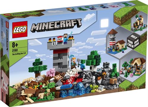 LEGO Minecraft 21161 A Caixa De Crafting 3.0
