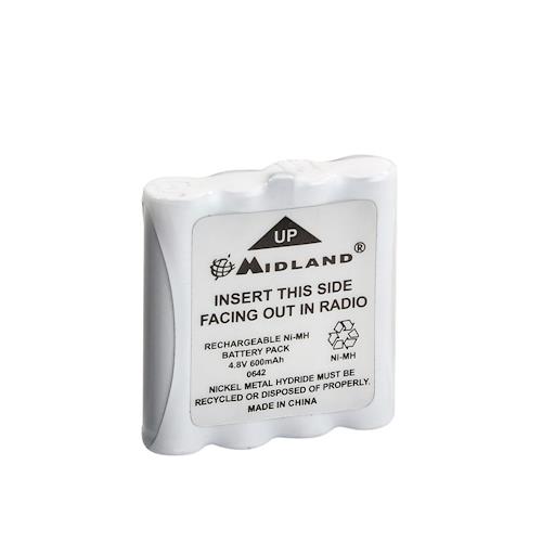 Midland C881 Batteria Ricaricabile 800mAh Ni-MH – Sostituzione Originale Per Walkie Talkie Midland, Alta Qualità E Durata