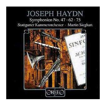 Symphonies Hob I:47,62,75
