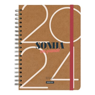 Agenda Semanal 2024 Mr. Wonderful Pequena Espiral - Vou Conquistar -  Papelaria - Agendas 12 Meses - Compra Livros na