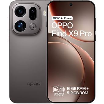 Oppo Find X9 Pro - 512GB - Titanium Grey - SmartPhone Android