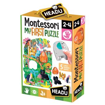 Montessori My First Puzzle: The Jungle - Headu