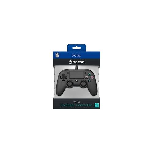 Comando PS4 Nacon Compact Com Fios - Preto