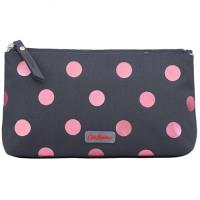 Bolsa Média Cath Kidston - Button Spot Graphite Metallic