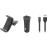 Pack Auto Muvit Suporte + Carregador Isqueiro + Cabo USB-Lightning_0