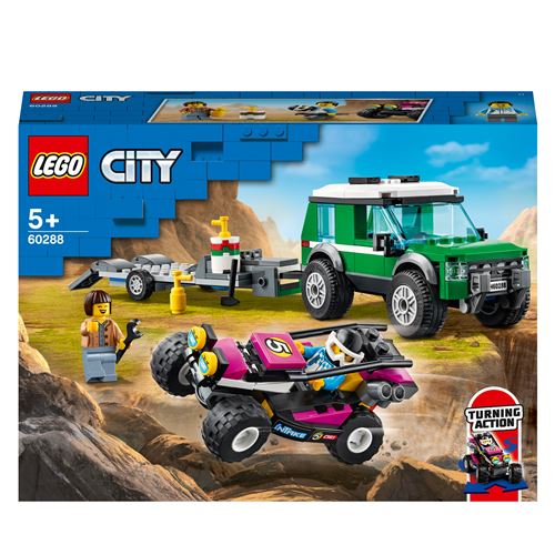 LEGO City 60288 Transportador De Buggy De Corrida