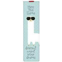 Marcador de Livros com Elástico Booklovers - Llama