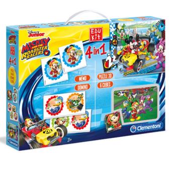 Edukit 4 em 1 Mickey Roadster - Clementoni