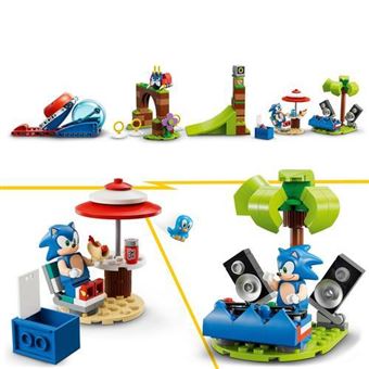 Oficina Sonic the Hedgehog Tails e brinquedo - Lego 76991