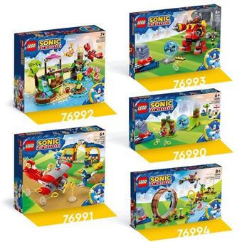 LEGO Sonic The Hedgehog 76990 - O Desafio da Esfera de Velocidade de Sonic  - LEGO - Compra na