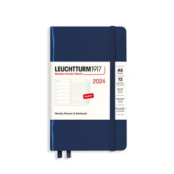 LEUCHTTURM1917  Agendas 18 meses - Semanal Vertical - A6 