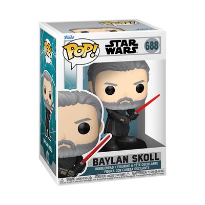 Funko Star Wars: Ahsoka Pop! Vinyl S2 Baylan Skoll 9 Cm Figure Preto