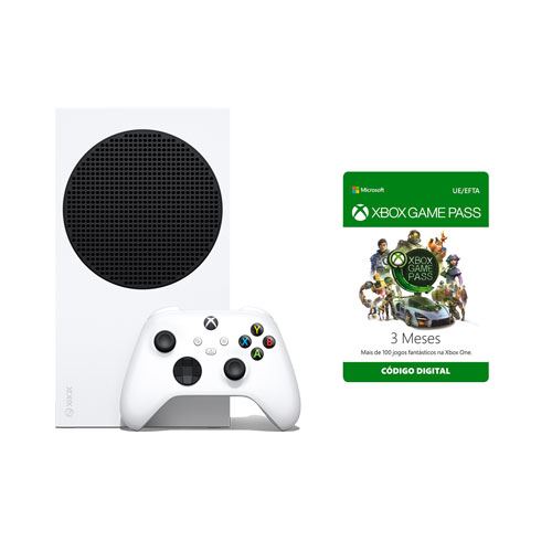 Xbox Series S + Game Pass 3 Meses Consola Compra na Fnac.pt