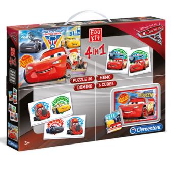 Edukit 4 em 1 Cars 3 - Clementoni