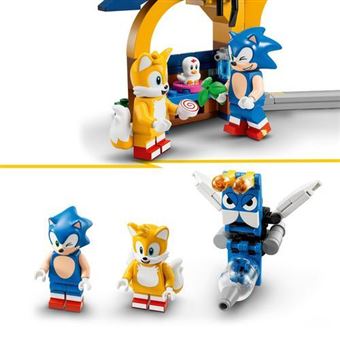 LEGO® Sonic the Hedgehog™ 76991 A Oficina de Tails e o Avião Tornado