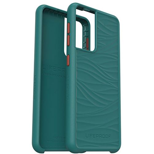 Capa  Samsung Galaxy S21 - Verde e Laranja