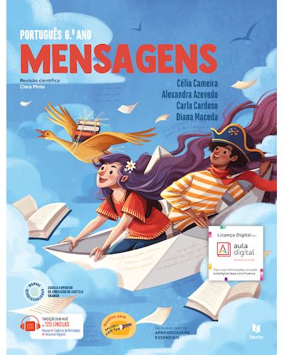Mensagens 6 - Português - 6º Ano - Manual - Brochado - Vários