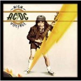 AC/DC - AC/DC High Voltage - Framed Album Cover Print - Objecto ...