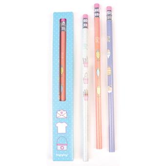 Lápis de Carvão 365 Dias - 3 Unidades