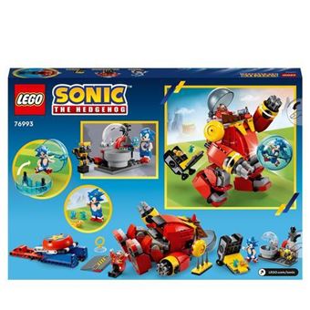 Oficina Sonic the Hedgehog Tails e brinquedo - Lego 76991