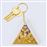 Porta-Chaves Doiy Aqua Gold Glitter_1