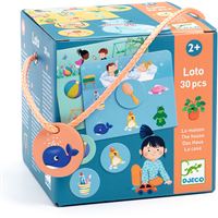 Jogo de Loto e Memória: A Casa - 30 Peças - Djeco