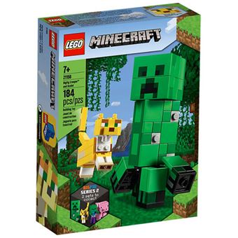 LEGO Minecraft 21156 Bigfig Creeper e Ocelote