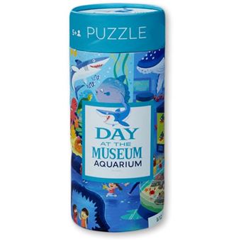 Puzzle Day at The Museum Aquarium - 72 Peças - Crocodile Creek