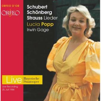 Lieder by Schubert, Strauss & Schoenberg