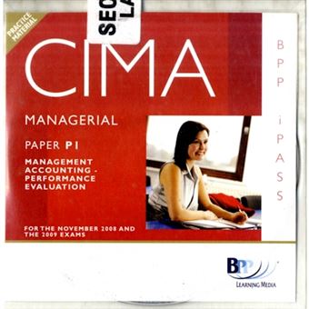 Cima - P1: Management Accounting: P - BPP Learning Media - Compra ...