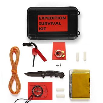 Kit de Sobrevivência Expédition - Material para campismo e