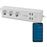 Extensão Elétrica Inteligente Wi-Fi SPC Clever Power Strip - 3AC | 4USB - 1,8M_0