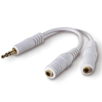 Belkin Adaptador 3.5mm M/2x3.5mm F