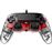 Comando com Fio Nancon para PS4 - Vermelho | Transparente_0