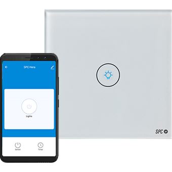Interruptor Parede Inteligente Wi-Fi SPC Hera