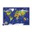 Puzzle + Poster Mapa do Mundo - 200 Peças - Crocodile Creek_1