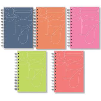 Agenda Semanal 2017 Best Colours A5 - Envio Aleatório - 1