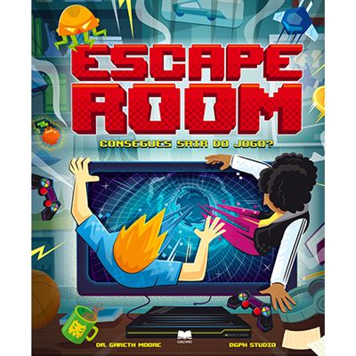 Livro Escape Room - Consegues Sair do Jogo ? de Gareth Moore (Português)