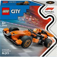 LEGO City 60442 - Piloto de Fórmula 1®  com Carro de Corrida McLaren