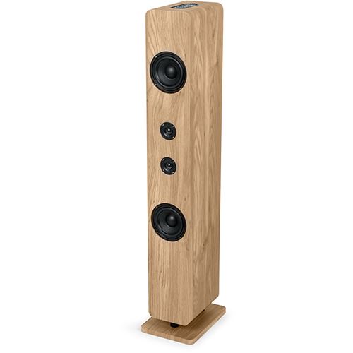 Coluna Bluetooth Thomson Cosy DS702 - Madeira /  Preto