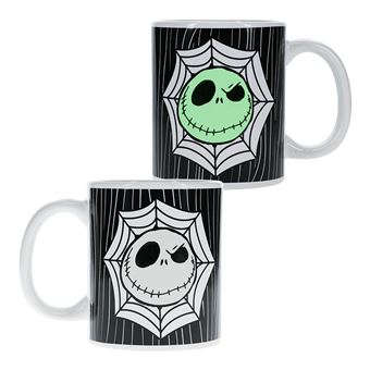 Caneca de Cerâmica The Nightmare Before Christmas: Jack Skellingt - Brilha no Escuro - Paladone - 1
