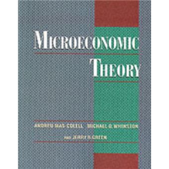 Microeconomic Theory - Brochado - MAS-COLELL, ANDREU, MAS-COLELL