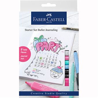 Set Iniciação Bullet Journaling Faber-Castell