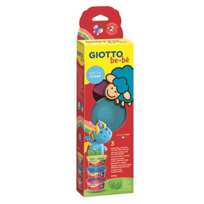 Pasta de Modelar Giotto Be-Bé 220 gr 463001 Vermelho