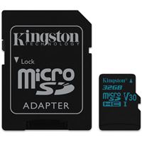 Cartão Micro SD Kingston Canvas Go! MSDHC - 32GB - Classe 10