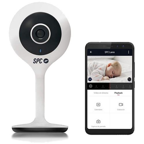 Câmara Inteligente Wi-Fi SPC Lares com Visão Noturna - HD 720p