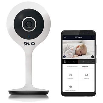 Câmara Inteligente Wi-Fi SPC Lares com Visão Noturna - HD 720p